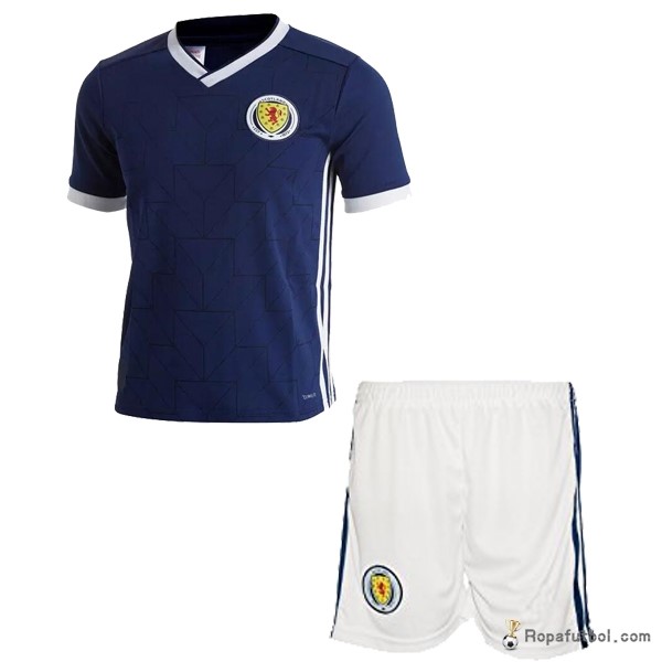 Camiseta Escocia Replica Primera Ropa Niños 2018 Azul